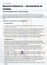 Libro Resumen Ordenanza Ayuntamiento de Cordoba, autor Foro Opositores