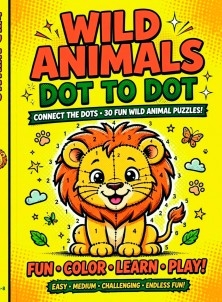 Connect the dots animals zoological