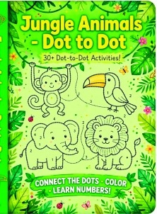 Connect the dots: wild animals