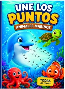 une los Punto a Punto animales marinos