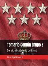 Resumen Temario Común Diversas Categorías Grupo E