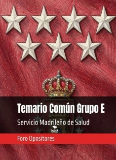 Resumen Temario Común Diversas Categorías Grupo E