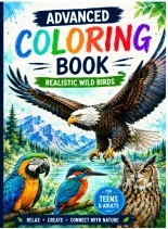 Libro advanced coloring book, autor jefferson mejia