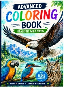 advanced coloring book