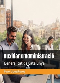 Resum Temari Auxiliar d'Administració de la Generalitat de Catalunya