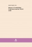 Libro Bloque 2 Contabilidad Financiera examen ROAC 2026, autor Ignacio Aguilar Jara