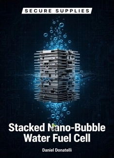 Stacked Nano-Bubble Water Fuel Cell