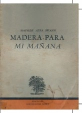 Libro Madera para mi mañana, autor ricardo gustavo creimer